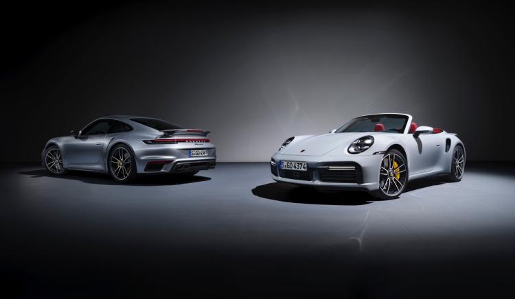 The top flagship model, the world premiere of the new Porsche 911 Turbo S