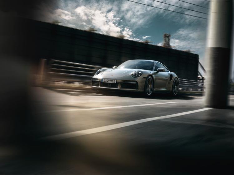 The top flagship model, the world premiere of the new Porsche 911 Turbo S