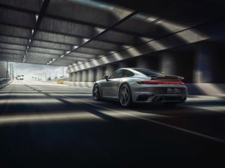 The top flagship model, the world premiere of the new Porsche 911 Turbo S