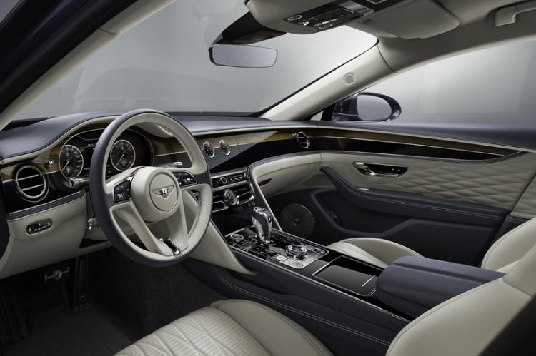 New Bentley Flying Spur equipped with Naim for Bentley car audio