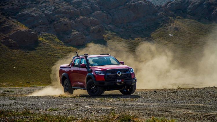 Equipped with three locks and a winch as standard, and equipped with seven driving modes, the Great Wall Cannon off-road pickup truck is here