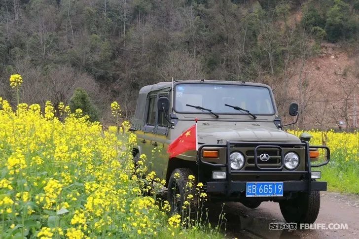 Spring is warm and flowers are blooming wonderfully in Huangshan