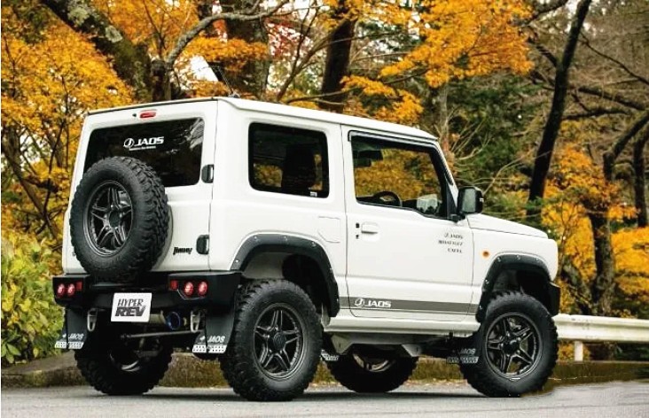 The debut of the Jimny composite package combines comfort and sport