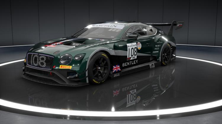 Four new Continental GT3 sims to compete in SRO GT Challenge