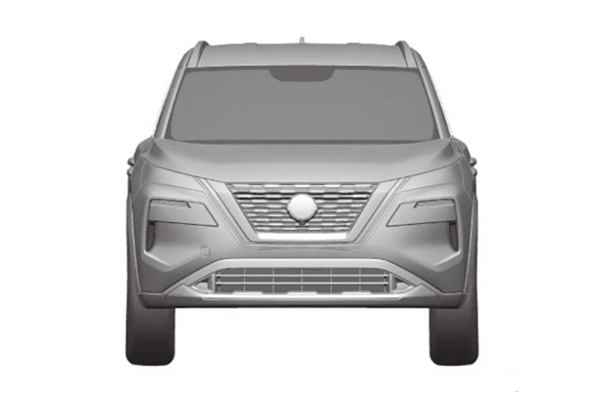 The change is actually not big, the new generation of Nissan X-Trail patent application map exposure