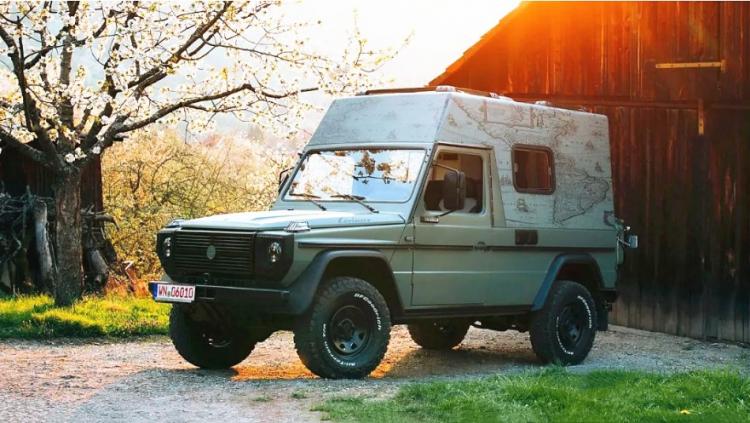 Not all Mercedes-Benz G-Classes are good-looking, for example, this one is ugly