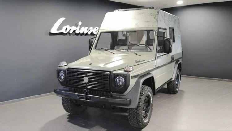 Not all Mercedes-Benz G-Classes are good-looking, for example, this one is ugly