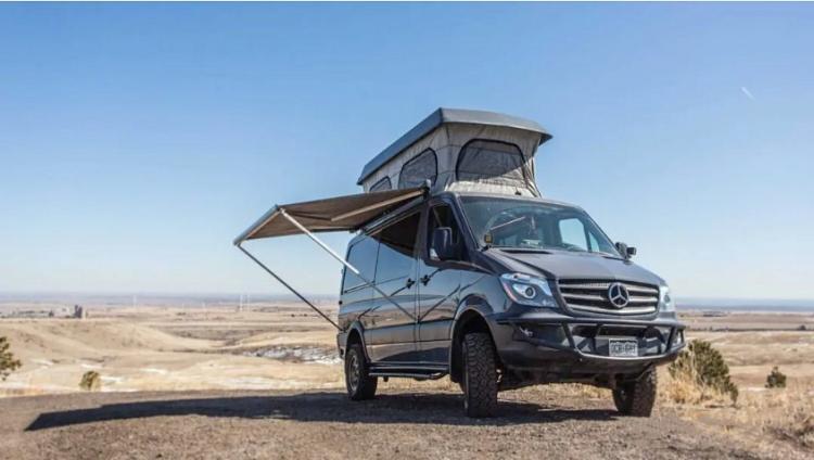 Apart from the lack of a toilet, this Mercedes-Benz Sprinter is really right