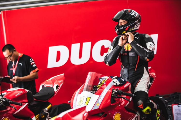 The new Ducati Panigale V4 was officially launched at Zhuhai International Circuit