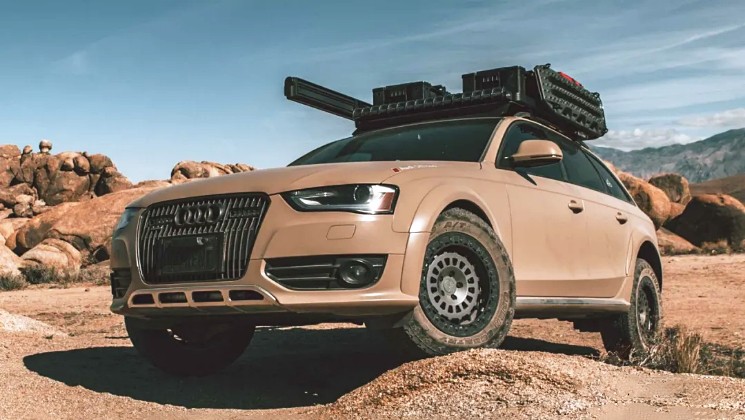 When Audi A6 wears an off-road suit, do you still want a Prado?