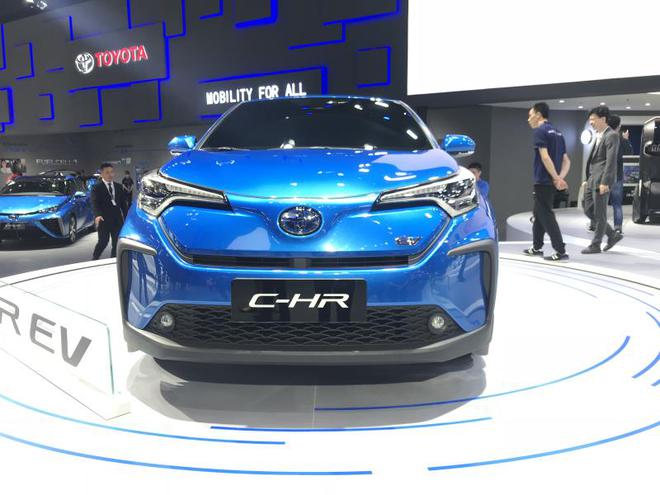 2019 Shanghai Auto Show: FAW Toyota C-HR pure electric version unveiled