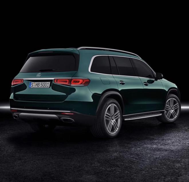 The luxury flagship is upgraded with a new generation of Mercedes-Benz GLS, and the official image is released