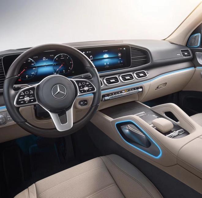 The luxury flagship is upgraded with a new generation of Mercedes-Benz GLS, and the official image is released